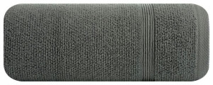Ręcznik 50x90 Kąpielowy Bawełniany Edith Stalowy