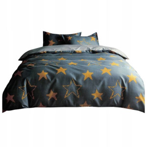Pościel 200x220 3cz Poszewki 70x80 Melita Satyna
