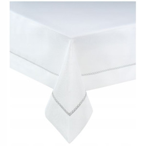 Bieżnik Dekoracyjny 60x120 Glamour Silver 391B