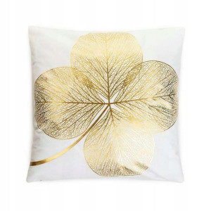 Poszewka na Poduszkę Gold Velvet Welurowa 40x40