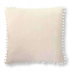Poszewka 40x40 Dekoracyjna Velvet Piemont Pompony