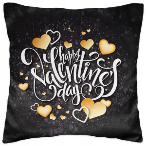 Poszewka 40x40 na Poduszkę Welurowa Heart Velvet