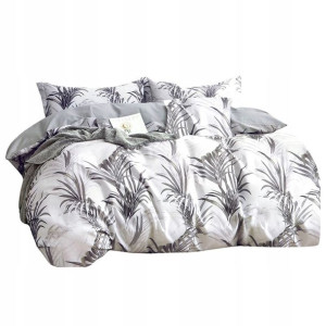 160x200 Pościel Satyna Bawełna Aida 2x Poszewka