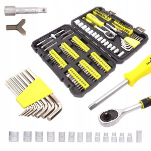 Zestaw Bitów Bity Nasadki Grzechotka Torx 130szt