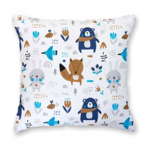 Poszewka Bawełniana 40x40 na Jaśka Belluno Zoo