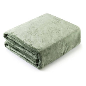 Koc Narzuta na Łóżko Mikrofibra Ardea Snow 200x220