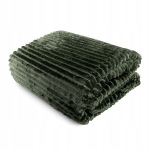 200x220 Koc Mikrofibra Tłoczona ARDEA Pasy Narzuta