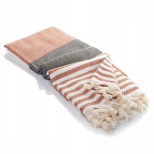 Ręcznik Plażowy Bawełniany 100x180 PERI Hamam Boho