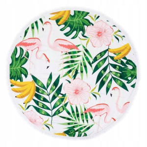 Ręcznik Koc 150 cm Okrągły Plażowy Boho 11