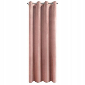 140x250 Zasłona Dekoracyjna Velvet ROSA Przelotki