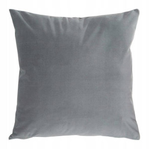 Poszewka Velvetowa Kristi 45 x 45 Stalowy