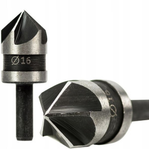 Pogłębiacz Fazownik Do Drewna Zestaw 12,16,19mm