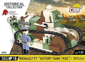 Klocki Cobi 2992 Czołg Renault Ft Victory Tank 1920 304 El.
