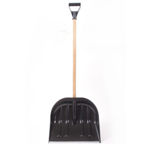 Łopata śniegowa 45cm czarna Zgarniacz do śniegu