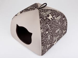 Buda dla kota, przytulny domek, budka, wygodne legowisko z poduchą R1 38x38