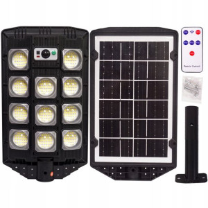 Lampa 1000w LED SMD Solarna Pilot + Mocowanie