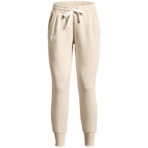 Spodnie damskie under armour rival fleece kremowe 1356416 783
