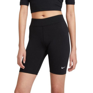 Spodenki damskie nike nsw essntl mr biker short czarne cz8526 010