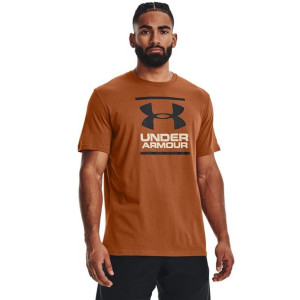 Koszulka męska under armour gl foundation ss t brązowa 1326849 292