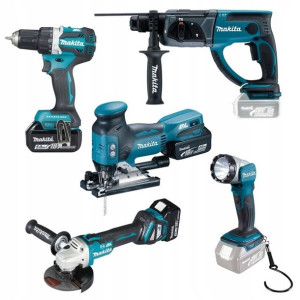 Zestaw Akumulatorowy Combo 18,0 V Dlx 5044 Tj Makita