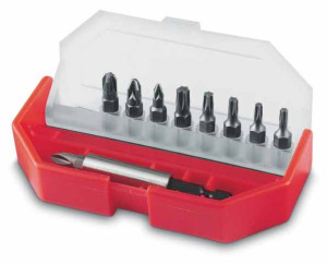 Komplet Grotów 10szt. (3 Pł, 3 Ph, 3 Pz) + Uchwyt Stanley