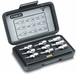 Zestaw Nasadek 1/2" Z Końcówką Torx 9 Szt. Stanley