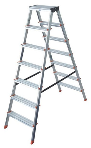 Drabina 2x7* Rozstawna Dwustronna Dopplo Krause