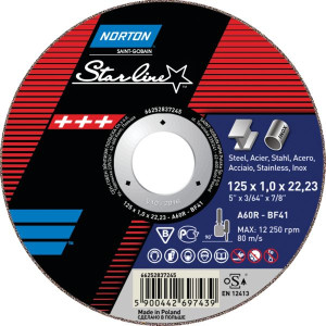 Tarcza Flex 27 125x6,0x22,2 A 24 Q Starline Norton