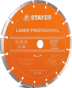 Tarcza Diamentowa 350x25,4mm Segmentowa Standard Laser Profesional Stayer