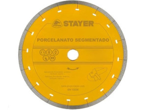 Tarcza Diamentowa 250x25,4mm Segmentowa Standard Porcelanato Segment Stayer