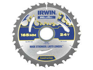 Piła Tarczowa 165x30x2,4mm 24z Atb Weldtec Irwin