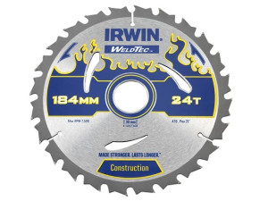 Piła Tarczowa 184x30x2,4mm 24z Atb Weldtec Irwin