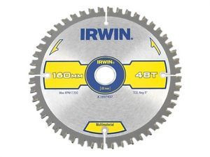 Piła Tarczowa 160x20x2,4mm 48z Tcg Multimaterial Sharper Longer Irwin