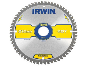 Piła Tarczowa 210x30x2,5mm 60z Tcg Multimaterial Sharper Longer Irwin