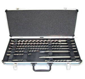 Zestaw Dłut I Wierteł Sds-plus (10szt.) 110-460mm W Walizce Economy Makita