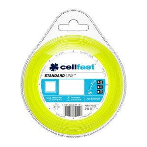Żyłka Tnąca Standard 2,4mm / 15m Kwadrat Cellfast