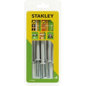 Kołek rozporowy ogólnego zastosowania 8x100 (8szt.) STANLEY FATMAX