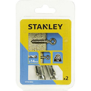Kotwa z hakiem oczkowym do materiałów pełnych 14mm (2szt.) STANLEY FATMAX