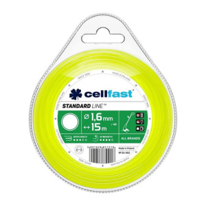 Żyłka Tnąca Standard 1,6mm / 15m Okrągła Cellfast