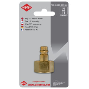 Wtyk Gwint Wewnętrzny 1/2" Euro Airpress