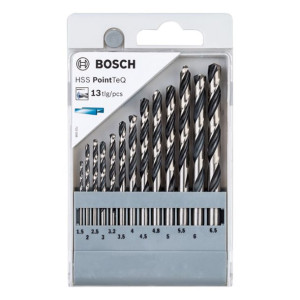 Zestaw Wierteł Do Metalu (13szt.) 1,5-6,5mm Nwka Hss Pointteq Bosch