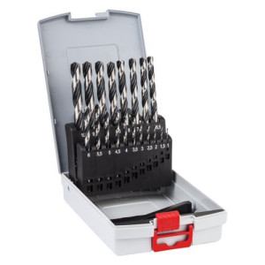 Zestaw Wierteł Do Metalu (19szt.) 1-10mm Nwka Hss Pointteq Bosch