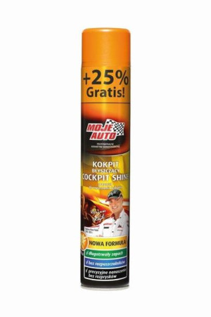 Kokpit Błyszczący Truskawka 750ml 19-107 Moje Auto