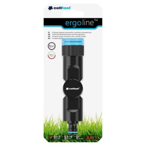 Przyłącze kątowe z gwintem wewnętrznym 1/2", 3/4", 1" ERGO