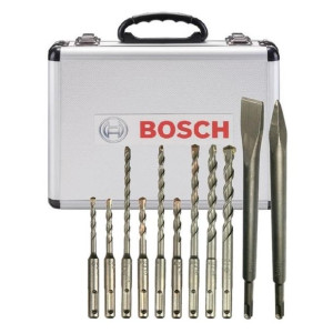 Zestaw Dłut Iw Ierteł Sds-plus 11cz. W Walizce Bosch