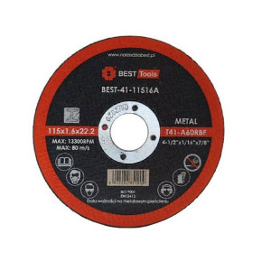 Tarcza Flex 41 115x1,6x22,2 A60 Rbf Best Tools