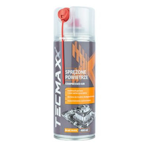 Tecmaxx - Sprężone Powietrze 400ml + Słomka