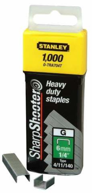 Zszywka G 10mm 3/8" Hd Typ G 4/11/140 /1000szt/ (1/5) Stanley