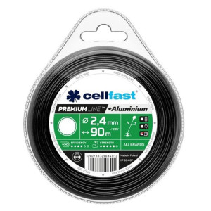 Żyłka Tnąca Premium 2,4mm / 90m Okrągła Cellfast