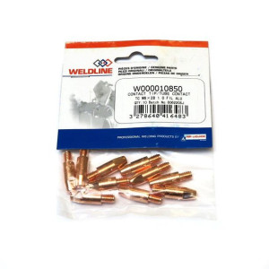 Końcówka Prądowa 1,0mm Cu M8x30mm Drut Al (1/10) Weldline